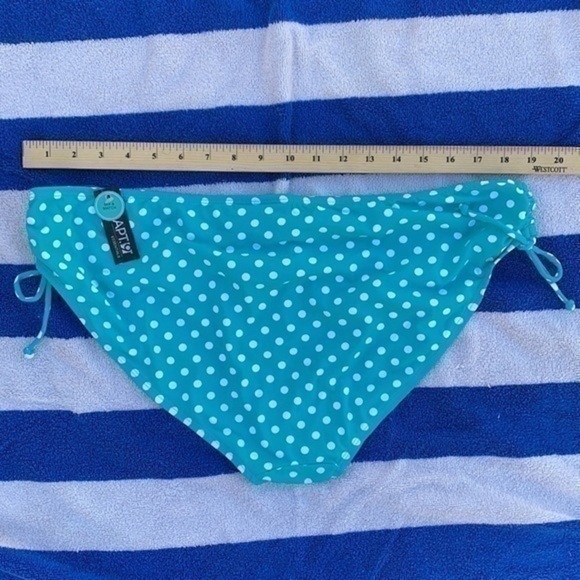 NWT PLUS Apt 9. Polka dot Bikini Bottom 1X - Picture 7 of 9